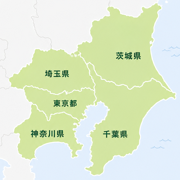 対応エリアマップ